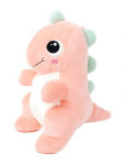 Teddykompaniet - Squeezie, Sitting Dino, Pink - Pehmed loomad - 25 cm