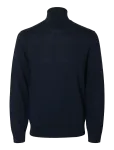 Selected - Slhtray Ls Knit Merino Roll Neck Noos - Pikkade varrukatega - XXL