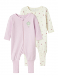 Name It - Nbfnightsuit 2P Zip Ff Jet Dot Noos - Pidžaama kombinesoonid - 80