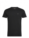 Timberland - Dunstan River Chest Pocket Short Sleeve Tee Black/Pavement - L&uuml;hikeste varrukatega - XXL
