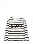 Boboli - Knit T-Shirt Striped - Pikkade varrukatega T-s&auml;rgid - 116