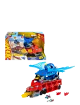 Hot Wheels - City Ultimate Dual Dragon Transporter & 2 1:64 Scale Toy Cars - Muud m&auml;nguautod - ONE SIZE