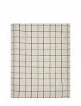 House Doctor - Dug, Hdjoin, Sort;R&aring;hvid - Laudlinad ja linikud - 260X150X0CM