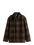Tommy Hilfiger - Wool Dbl Face Check Chore Jkt - Villased jakid - S