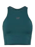 New Balance - Nb Sleek Storage Race Crop - Spordi varrukateta l&uuml;hikesed topid - XL