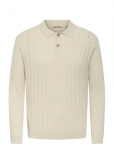 ONLY & SONS - Onskent Life Reg 12 Ls Polo Knit - Pikkade varrukatega kootud polos&auml;rgid - XXL
