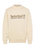 Timberland - Established 1973 Embroidered Logo Crew Neck Sweatshirt Putty - Dressipluusid - XL