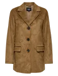 ONLY - Onltulip Faux Suede Blazer Coat Otw - Kerged mantlid - XS