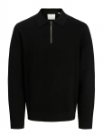 Jack & Jones - Jprblamilano Stitch Knit Zip Polo Sn - Poolpika lukuga džemprid - M
