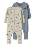 Name It - Nbmnightsuit 2P Zip Ff Airplane Noos - Pidžaama kombinesoonid - 80