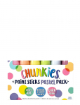 Ooly - Chunkies 6 Pcs - Paint Stick Pastel - V&auml;rvid - ONE SIZE