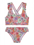 Color Kids - Bikini W. Short Skirt, Aop - Bikiinid - 122