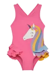 Color Kids - Swimsuit W. Application - Ujumisriided - 98