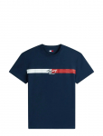 Tommy Jeans - Tjm Reg Signature Stripe T Ext - L&uuml;hikeste varrukatega - XL