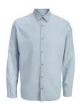 Jack & Jones - Jjesummer Linen Blend Shirt L/S Sn - Vabaaja s&auml;rgid - S