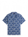 Tommy Hilfiger - Linen Camp Collar Sslv Swimshop - L&uuml;hikeste varrukatega s&auml;rgid - XXL
