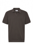 Lindbergh - Open Collar Structure Rib Polo - L&uuml;hikeste varrukatega - XXXL