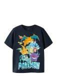 Name It - Nkmmajo Pokemon Ss Nreg Top Box Noos Sky - L&uuml;hikeste varrukatega - 146-152