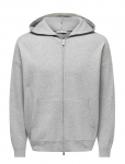 ONLY & SONS - Onssade Ovz Ls Zip Cardigan Knit - Kapuutsiga pusad - M