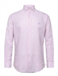 Polo Ralph Lauren - Custom Fit Striped Seersucker Shirt - Linased s&auml;rgid - L