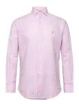 Polo Ralph Lauren - Custom Fit Striped Seersucker Shirt - Linased s&auml;rgid - L