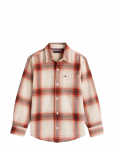 Tommy Hilfiger - Waffle Texture Check Shirt - Pikkade varrukatega s&auml;rgid - 152