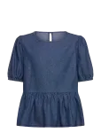 Rosemunde Kids - Rklise Denim Ss Blouse - Pluusid ja tuunikad - 152