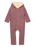 Minymo - Suit Knit W. Teddy Lining - Fliisist kombinesoonid - 62