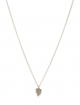 Pilgrim - Connect Crystal Necklace Gold-Plated - &Otilde;rnad kaelakeed - ONE SIZE