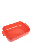 Peugeot - Appolia Rektangul&aelig;rt Ovnfad 36 Cm R&oslash;d - Ahjuvormid - 36 CM