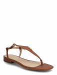 Lauren Ralph Lauren - Everley Ii Crosshatch Leather Sandal - Madalad sandaalid - 36
