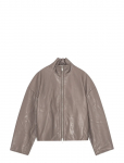REMAIN Birger Christensen - Bonded Leather Jacket - Nahk - 34