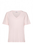 Coster Copenhagen - Cc Heart Basic Regular V-Neck T-Shi - L&uuml;hikeste varrukatega - XS