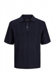 Jack & Jones - Jprblawinston Knit Polo Ss Sn - L&uuml;hikeste varrukatega kootud polos&auml;rgid - XXL