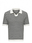 ONLY & SONS - Onsserge Reg Ss Split Neck Knit - L&uuml;hikeste varrukatega kootud polos&auml;rgid - XXL