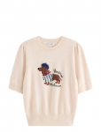 Lindex - Short Sleeved Knitted Jumper - Džemprid - XL