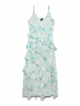 Vero Moda - Vmsmilla Sl Long Frill Dress Wvn Noos - Maksikleidid - L