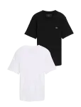 Tom Tailor - Doublepack T-Shirt, Packaging - L&uuml;hikeste varrukatega - XL