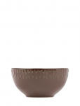 Aida - Confetti Chocolate Sk&aring;l M/Relief Porcel&aelig;n 1 Stk 14 Cm. - Puuviljakausid - ONE SIZE