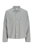 Jack & Jones - Jorsavona Austin Dobby Shirt Ls Stydss26 - Ruudulised s&auml;rgid - XXL