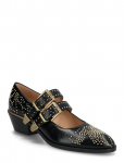 Chlo&eacute; - Susanna 40 Studded Leather Mary Jane Pumps - Mary Jane kingad - 37.5