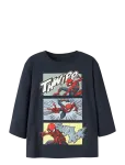 Name It - Nmmjarl Spider Ls Nreg Top Noos Mar - Pikkade varrukatega T-s&auml;rgid - 110