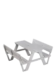 ROBA - Outdoor+ 'Picknick For 4' Children's Backrested Picnic Bench - Outdoor Furniture - 107X89X50.5CM