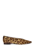 Lauren Ralph Lauren - Audri Leopard-Print Haircalf Ballet Flat - Baleriinad - 38