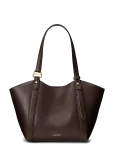 Lauren Ralph Lauren - Nappa Leather Small Tasha Tote Bag - Kandekotid - ONE SIZE