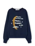 THE ANIMALS OBSERVATORY - Shark Kid Sweatshirt Navy - Dressipluusid - 4 Y