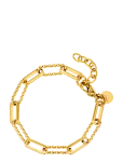By Jolima - Stella Chain Bracelet - K&auml;eketid - ONE SIZE 18 cm
