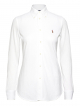 Polo Ralph Lauren - Slim Fit Knit Cotton Oxford Shirt - Pikkade varrukatega - L