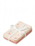 Cam Cam Copenhagen - Wash Cloth, 4 Pack - Gots - Rowan - Musliinlapid - ONE SIZE