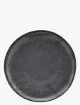 House Doctor - Lunch Plate, Hdpion, Black, Brown - V&auml;ikesed taldrikud - &Oslash; 21.5 cm